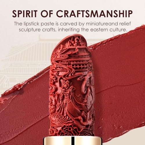 CATKIN Coral Glitter Lipstick, Long Lasting, High Impact, Moisturizing Formula, enriched with Avocado Oil and Vitamin E, 3.2g - Image 3