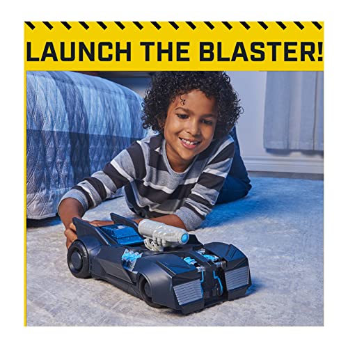 Batmobile Tech Defender Batman avec lance-projectiles et cockpit extensible