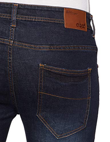 Image of ABOF Men's Slim Fit Stretchable Jeans