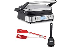 Cuisinart Deluxe BBQ GR-6S Electric Smokeless Contact Griddler