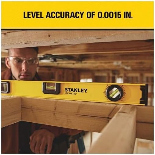 Stanley 24 Inch 180 Degree I-Beam Level