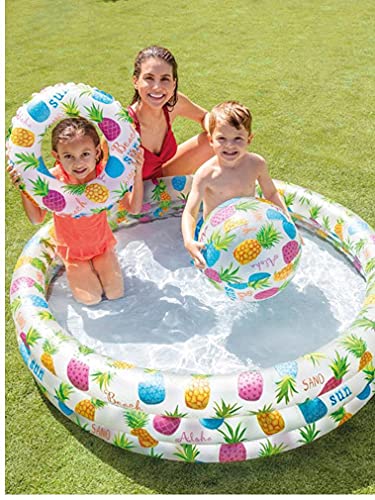 FINFFON Aufblasbarer Swimmingpool Tragbare Pool Baby Pool Inflatables Kit for Erwachsene Pool Party kangjia – Bild 3