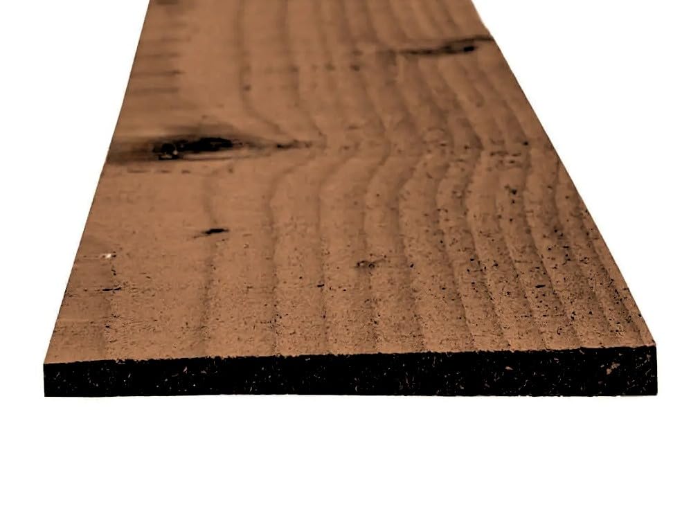 Ashby Harrington Brown Feather Edge Fencing Board Treated 22Mm X 125Mm X 600Mm Pack Of 15