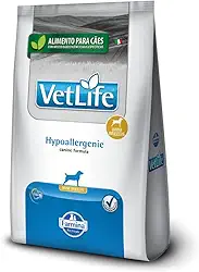 Vet Life Hypoallergenic para Cães Adultos de Raças Mini e Pequenas 2Kg