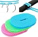 Schoolsupplies 1pcs 5M Portable Clothesline Outdoor Indoor Home Travel Windproof Drying Retractable Non-Slip Washing Clothes Hanger Line