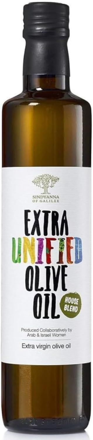 SINDYANNA OF GALILEE, Awarded Extra Virgin Olive Olive Oil, Cold Pressed, Made in Israel, Kosher, Vegan, Keto & Cold Presse, 250ml (Blend)