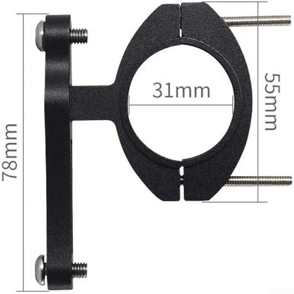 Portabidón MTB Ultraligero Aleación 63g Negro