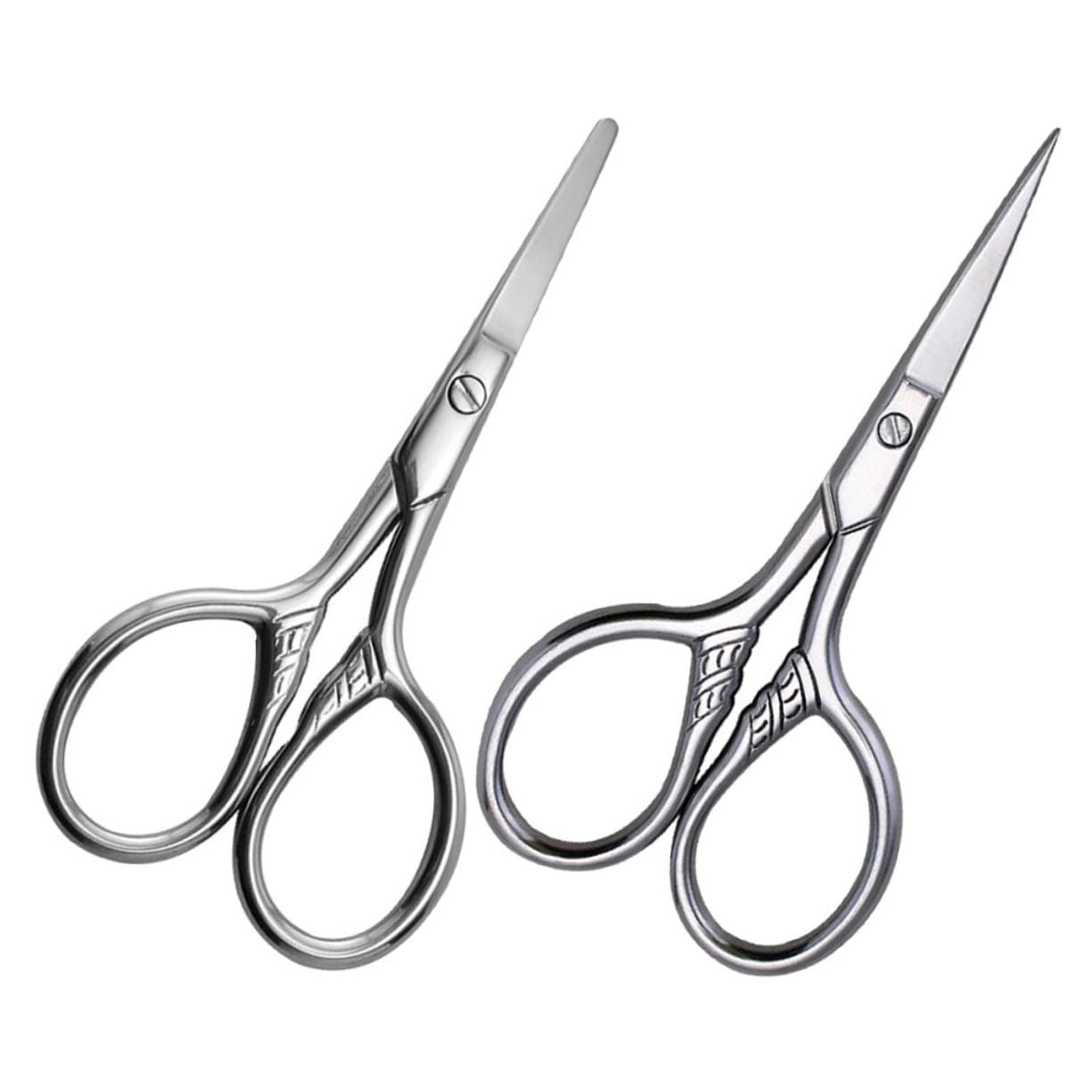 Healeved 10pezzi Inossidabile Per Grooming Per e Sopracciglia Affilata e Arrotondata Strumento e Resistente