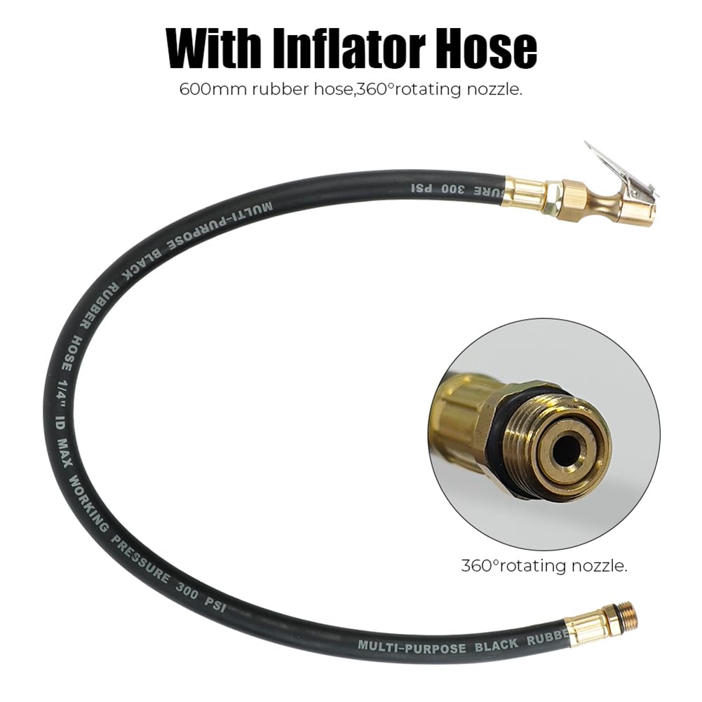 Manomètre de Pression des Pneus Accesoires Auto - Surveillance de Haute Précision de L'Inflation - Manomètre Universel pour Pneus de Voiture.