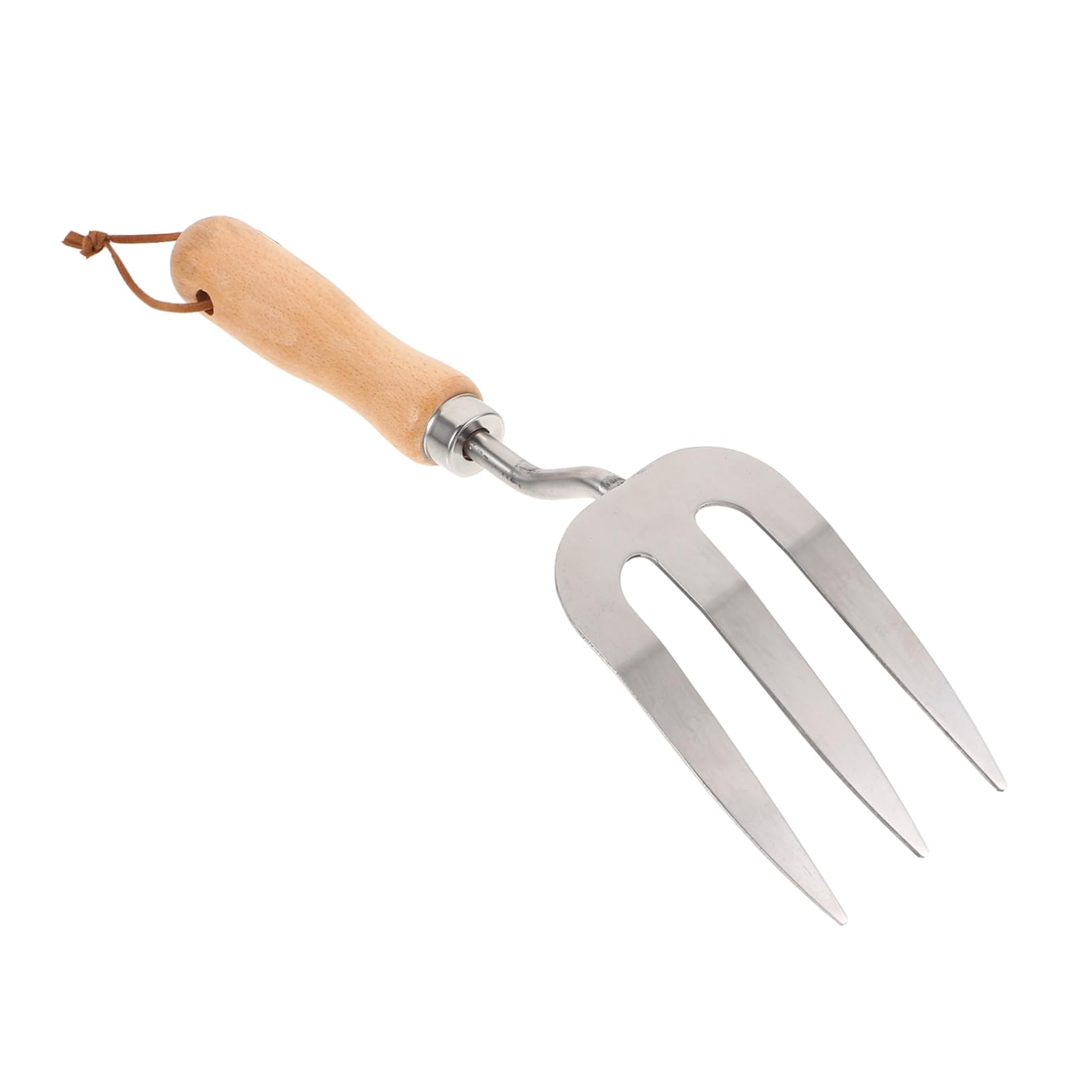 SUPVOX Mini Garden Shovel Multi-Purpose Hand Cultivator Steel Rake Garden Tool Hand Rake Ergonomic Handle