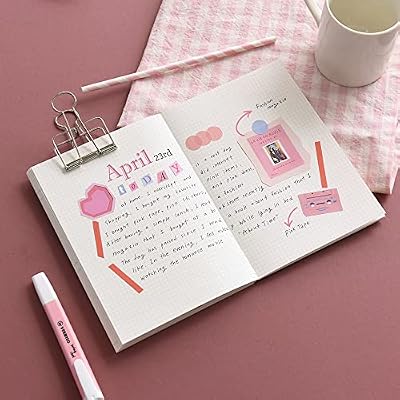 Monolike B6 Archive Diary 6 Month Planner, Green - Academic Planner, Weekly & Monthly Planner, Scheduler