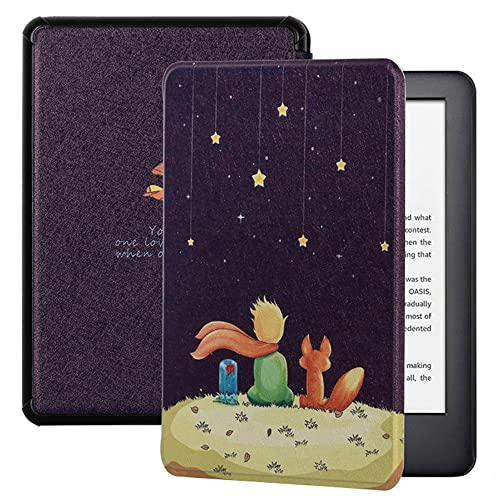 Capa para Kindle 10ª Geração modelo J9G29R Auto Hibernação Magnética (Pequeno Príncipe)