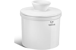 French Butter Crock with Lid: The Secret to Effortlessly Spreadable Butter