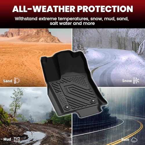 Image of LASFIT Floor Mats for Dodge Durango 7-Seat Models 2013-2026 2027