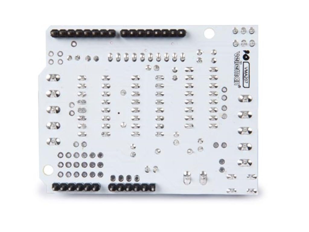 Whadda Nakładka sterownika silnika L293D dla Arduino, idealna do sterowania silnikami prądu stałego lub krokowymi, zabezpieczona termicznie