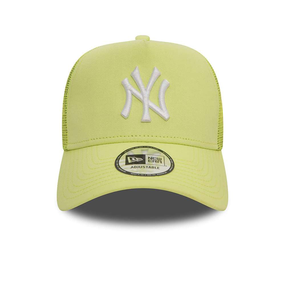 New Era Czapka Trucker York YankeesEra Kobiety/Mężczyźni - curved brim cap baseball z meshu Snapback, daszkiem, daszkiem Jesień Lato Wiosna Zima