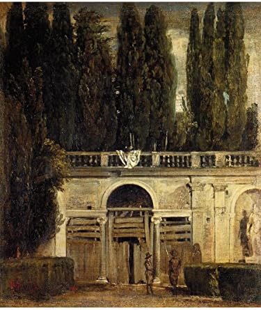 Villa Medici in Rome (Facade of The Grotto Logia) by Diego Velazquez