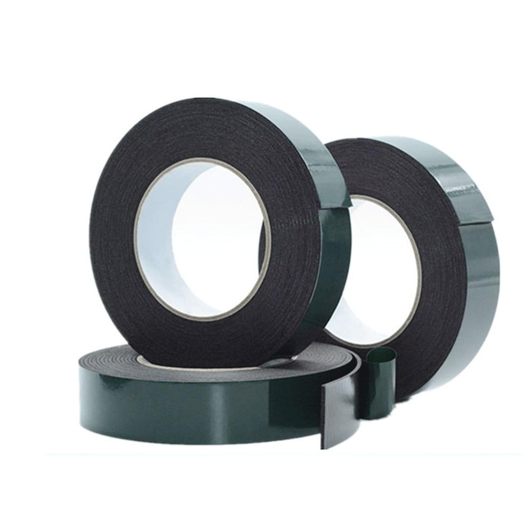 Nastro di Schiuma, Nastro Biadesivo in Schiuma Nera Adesiva Forte da 10 m, for la Riparazione di guarnizioni e schermi di telefoni cellulari.(5mm)