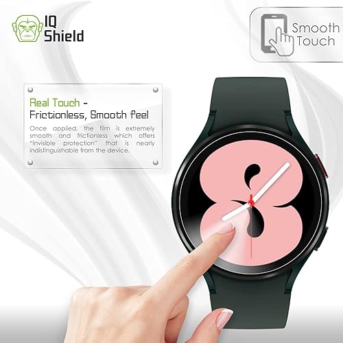 Miniatura 4 de IQShield Protector de pantalla compatible con Samsung Galaxy Watch 6 / Galaxy Watch 5 / Galaxy Watch 4 (1.732 pulgadas) (1.732 pulgadas) (6