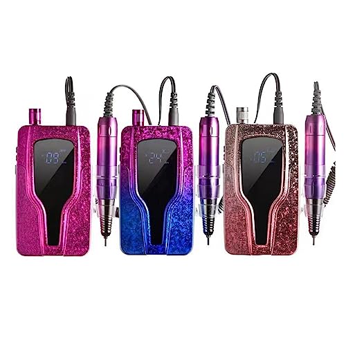 Nail-Grinding-Machine-35000RPM-Portable-Electric-Nail-Drill-Machine-Cordless-Rechargeable-E-File-Manicure-Nail-Sander-Gel-Remover-Polisher-Tools-for-DIY-Home-or-Salon-Mani-Pedis