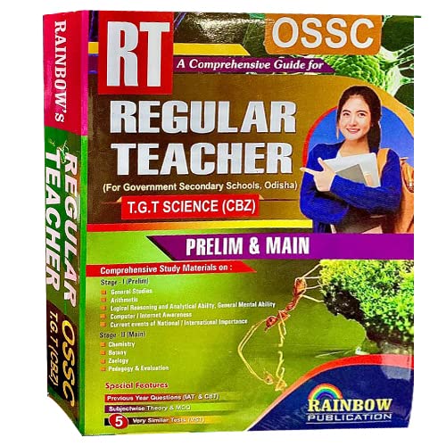 OSSC Regular Teacher (RT) GUIDE FOR CBZ Chemistry Botany Zoology ...