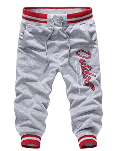 Men's Casual Harem Training Jogger Sport Short Baggy Pants