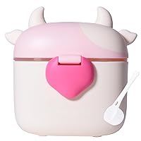 Vista 10 de Bebamour Dosificador de Fórmula para Bebés Para Llevar, Contenedor de Fórmula para Viajar, Porta Fórmula para Viajes, Contenedor para Almacenar