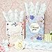 Floral Tissue Paper, White with Pink Gladiolus Flowers Pattern- 30 Sheets, 20x14 In, Gift Wrapping Tissue Paper for Gift Bags, Bouquet Packaging for Wedding Baby Shower DIY Crafts Birthday Party Decor