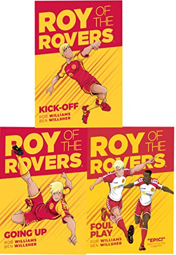 Roy of the Rovers Graphic Novl 3 Books Collection Set (Kick-Off, Foul Play, Going Up)