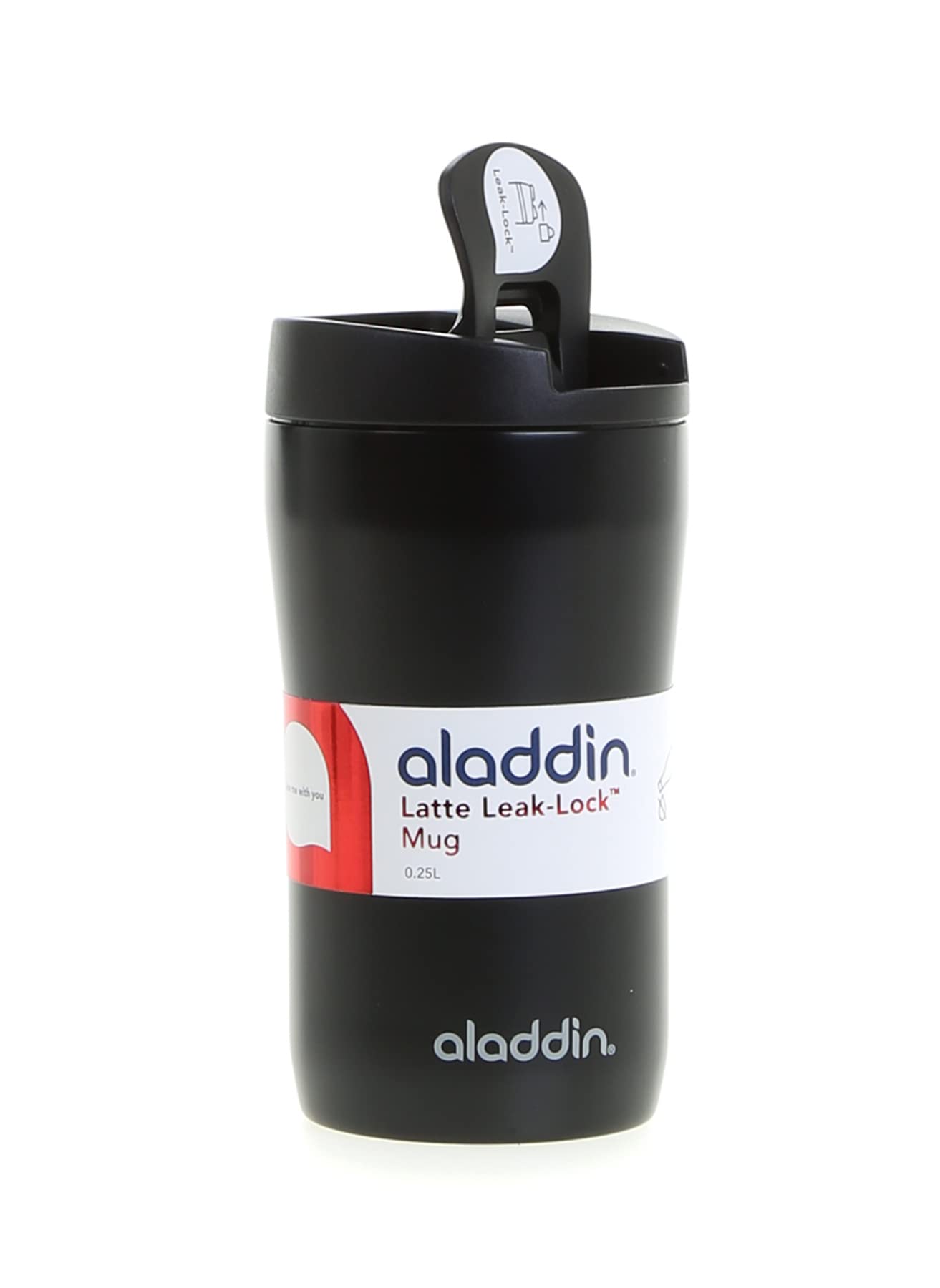 Amazon｜Aladdin (アラジン) マグボトル ブラック 250ml 10-06632-002 ラテマグ ダブルウォール  073-34276｜水筒・マグボトル オンライン通販