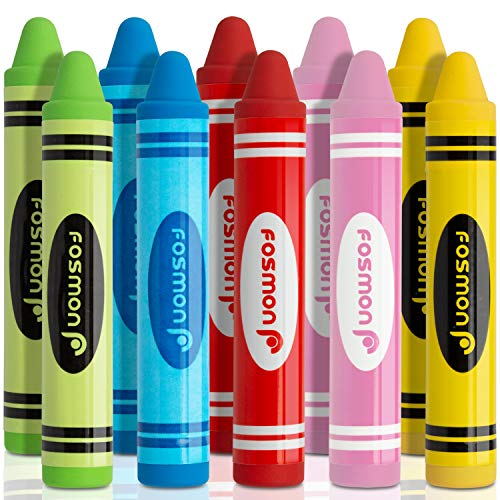 Fosmon Youth Series Kids Stylus Pen for Apple iPad Air Mini Pro, Kids Edition Tablet, Dragon Touch, Galaxy Tab A E, Leapfrog Epic LeapPad, Nabi JR, Chromo Android Tablets Smartphones (10 Pack)