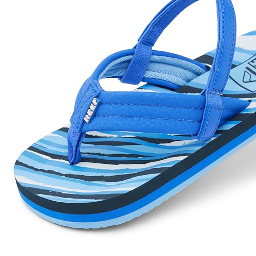 Image of REEF Boys Toddler /Little Kid Ahi Beach Flip Flop, Soft Cushion Footbed, Water Friendly