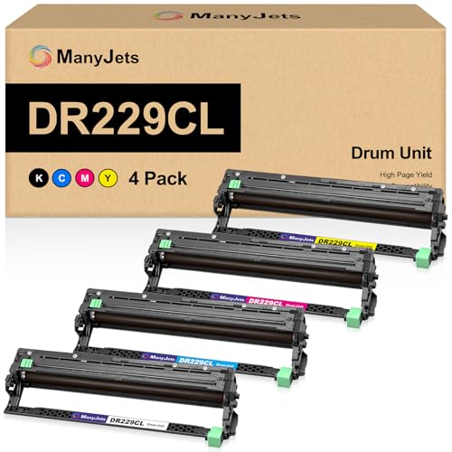 Tambour DR229CL rechange quatre couleurs noir cyan magenta pour HL-L3295CDW laser