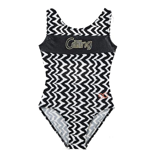 Consejos para Comprar Ropa de Gimnasia - solo los mejores. 42 GILLING ACTIVE | Leotardo Gimnasia y Ballet para Niña y Mujer - Manga Corta | Variedad de Tallas - Ropa de Danza | Nylon con Lentejuelas
