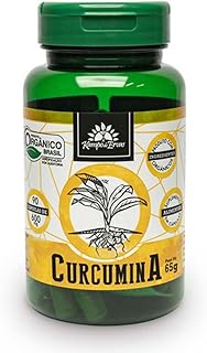 Kampo de Ervas, Curcumina e Cúrcuma Pura Orgânica 90cps de 600mg Kampo Ervas