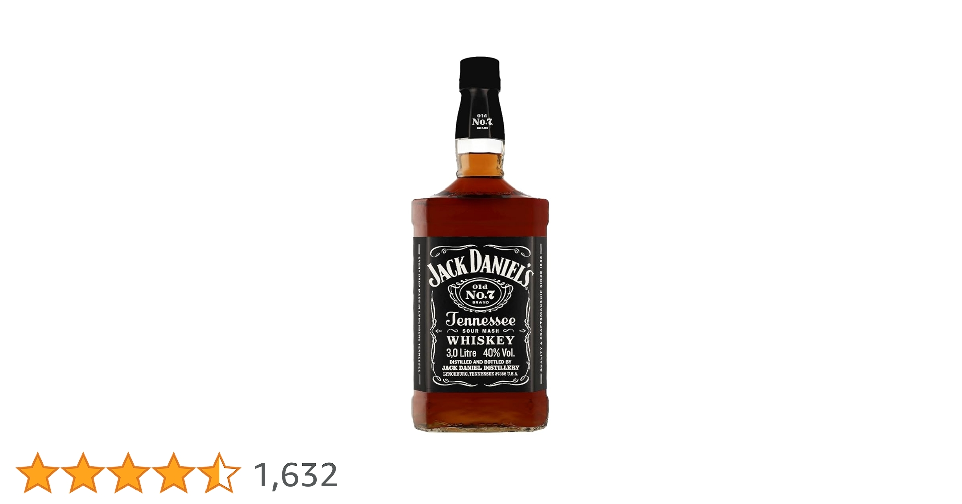 Amazon.co.jp: ジャックダニエル ブラック 3000ml : 食品・飲料