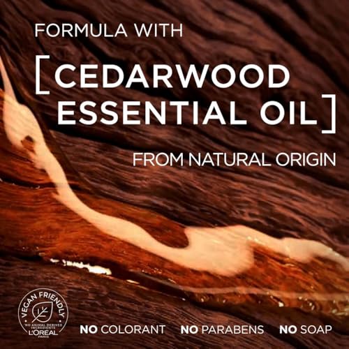 L'Oréal Paris Men Expert Barber Club 3-in-1, Body, Hair & Beard XXL Wash Enriched with Cedarwood Oil to Cleanse & Removes Beard Flakes, 400ml - Image 6