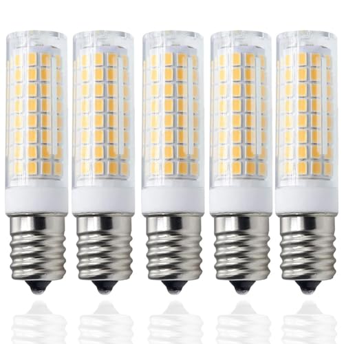 FYHART E17 LEDd Ή 7W 75W`, E17 LED d 700LM E17 a17mm AC 100V ȃGl Px PSEF؍ς (5, dF)