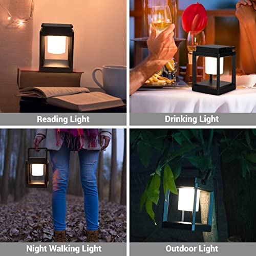 Letry LE07 Outdoor Table Lamp, Brightness Led Nightstand Lantern thumb #4