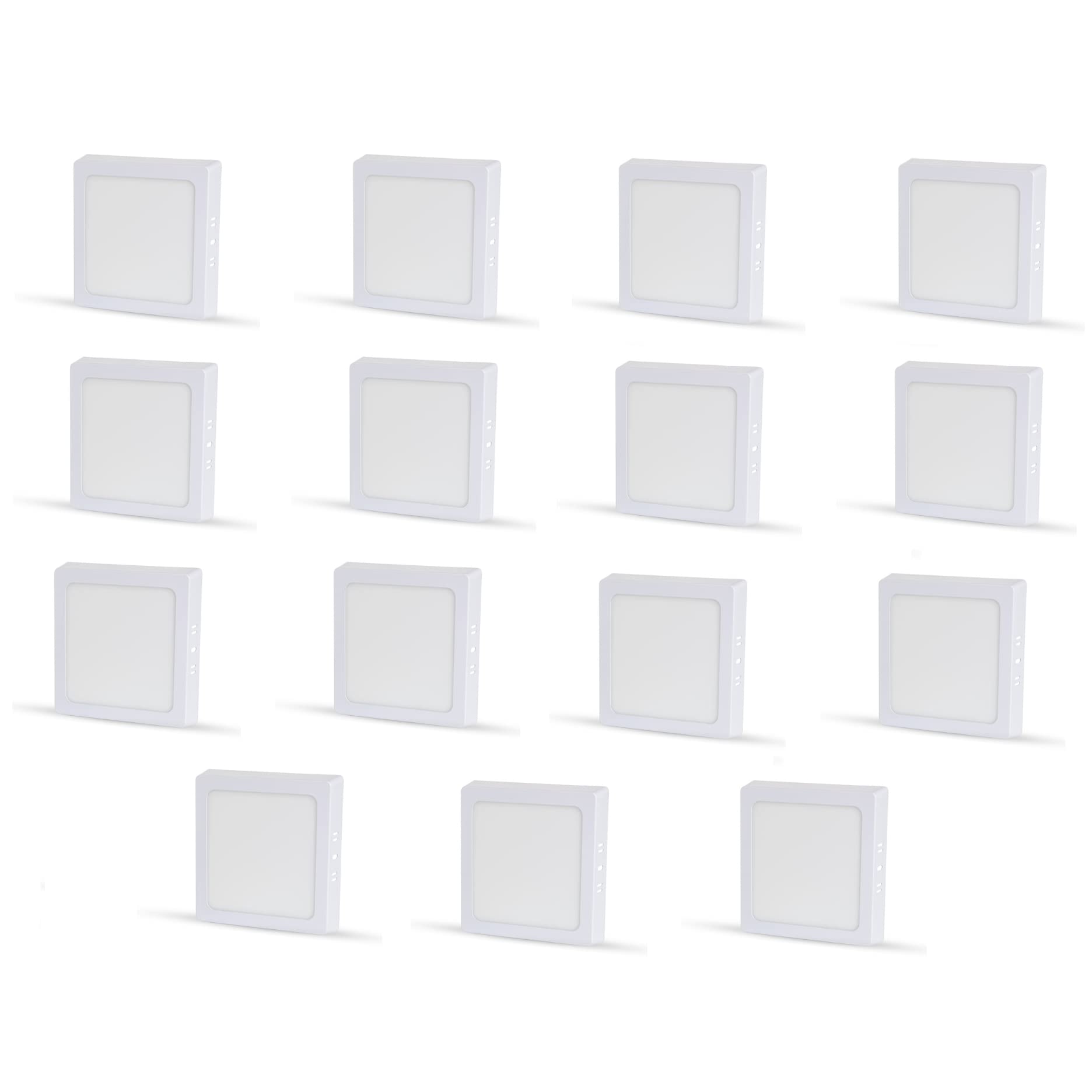 DMAK Multi Traders LED Square Ceiling Surface Panel Light Color-White (8 Watt, Pack of 15) (B09MM1GV9F) Amazon Price History, Amazon Price Tracker
