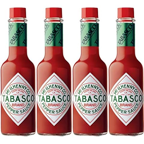 Tabasco Original Flavor Pepper Sauce 2 oz (Pack of 4) Cover
