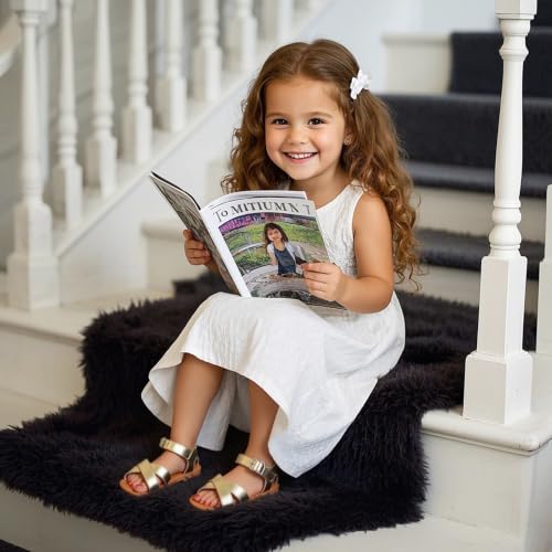 Image of Kiderence Toddler Flower Girl Sandals Open Toe Dress Shoes Wedding Party