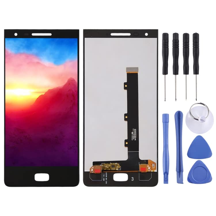 Mobile Phone Replacement Spare Parts LCD Screen for BlackBerry Motion with Digitizer Full Assembly(Black) Mobile Displays