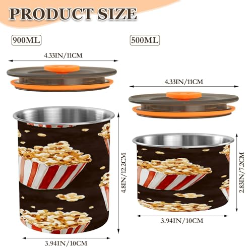 Envase Hermético de Acero Inoxidable para Café 30oz miniatura 2
