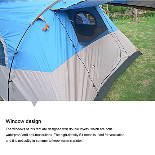 Tenten Outdoor Camping Tent 8-10 Personen Lichtgewicht Familie Yurt Tipi Tenten Waterdicht -bestendig Opvouwbare buitentent, eenvoudig te installeren - Afbeelding 6