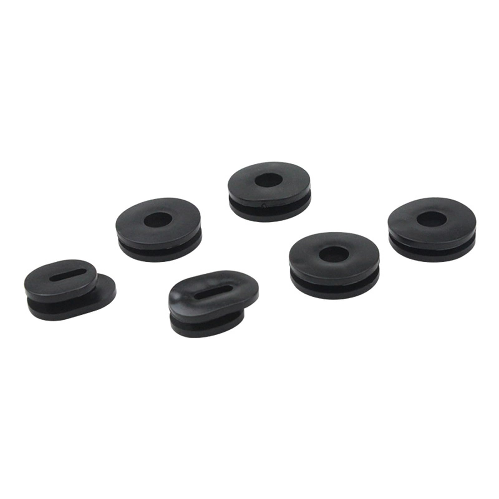 20 Stück Motorrad Grommets - Gummidichtungen Für Verkleidungen Und Seitenteile 0,73x0,73x0,41 Zoll
