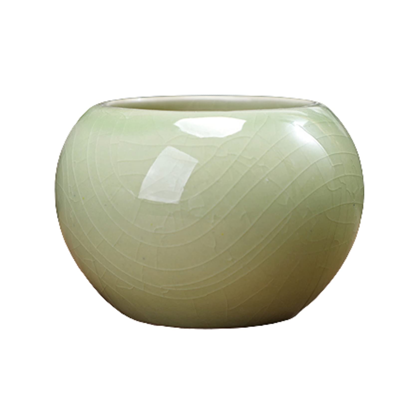 Vasi da Giardino Vaso da Fiori Crack, Fioriera in Ceramica per Piante da Esterno per Interni, Vasi da Giardinaggio con Foro di Drenaggio per Ufficio sul Balcone di casa