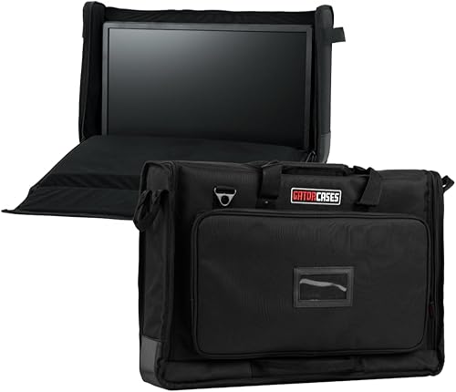 Miniatura 21 de Gator Cases - Maletín de nailon acolchado para transportar pantallas LCD, monitores y televisores de 27 a 32 pulgadas (G-LCD-TOTE-MD)