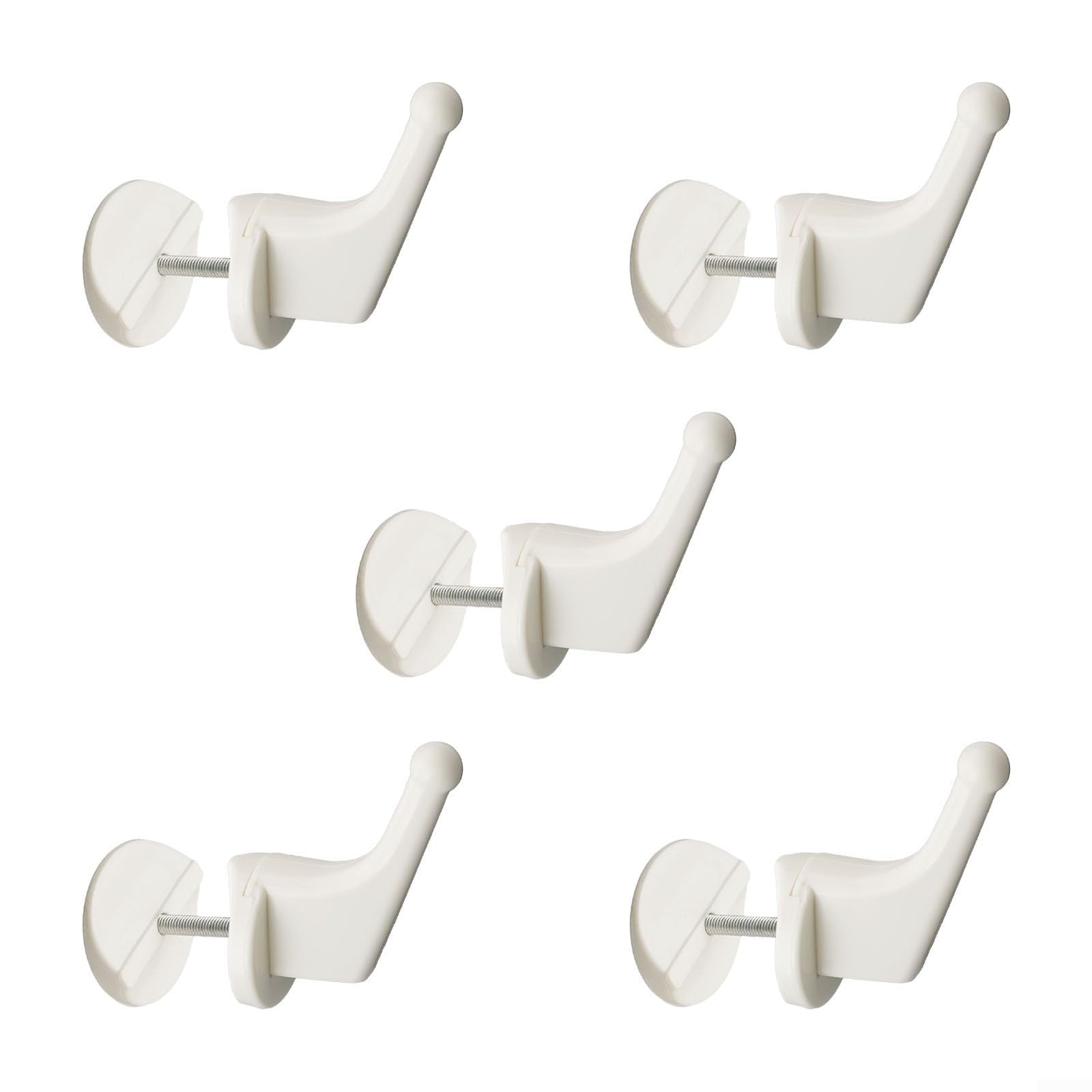 Lmysxaoz Size_name Radiator Towel Hook For Bathroom Heater Drying Rack Abs Plastic Smooth Edge Towels Robes Hats And Small Organizers (A)