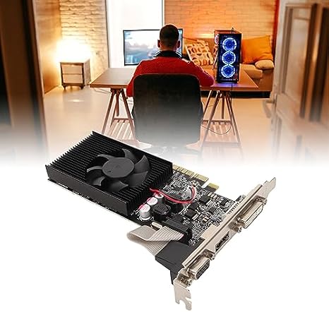 Scheda Grafica GT730 da 2 GB GDDR3 a 64 Bit - Scheda video - Immagine 4